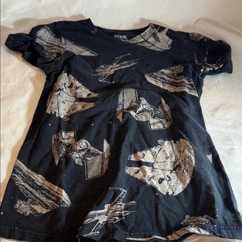 Star Wars Black and White Kids Tee